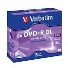 PACK 10 VERBATIM DVD+R
