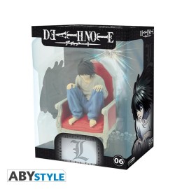 FIGURINES GOODIES ABYSTYLE DEATH NOTE - L - FIGURINE SFC 15CM