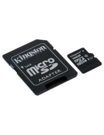 MICRO SD 16GB + ADAPTATEUR IMROCARD MICROSD 16GB