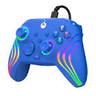 MANETTE XBOX ONE FILAIRE PDP AFTERGLOW WAVE BLUE