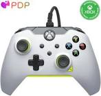 MANETTE XBOX ONE FILAIRE PDP ELECTRIC WHITE