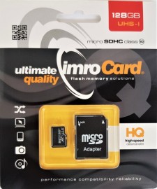 CARTE MEMOIRE MICRO SD IMRO 128GB