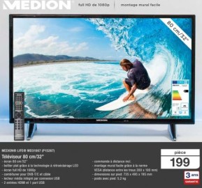 TV 82CM LCD MEDION 32
