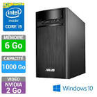 UNITE CENTRALE ASUS INTEL CORE I3 4170 3.7GHZ F31ADE-FR001T 6 GO 1TO NVIDIA GEFORCE GT710 1GO