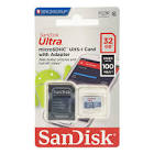 CARTE MICRO SD SANDISK ULTRA - MICROSDHC - 32GB