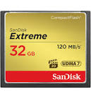 CARTE CF SANDISK 32 GB EXTREME 120 MBS