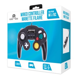 GAMECUBE MANETTE NOIRE FREAKS AND GEEKS 230004