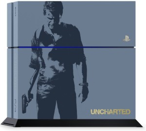 CONSOLE SONY PS4 FAT UNCHARTED 4 1TO AVEC MANETTE NON OFFICIELLE