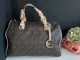 Achat SAC A MAIN MICHAEL KORS GRAYSON SATCHEL BARREL CUIR d occasion Cash express