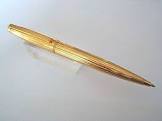 STYLO BILLE DUPONT STYLO BILLE PLAQUE OR