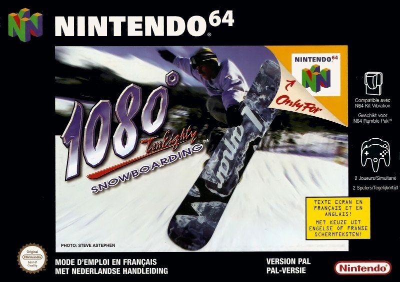 Jeu 1080 snowboarding