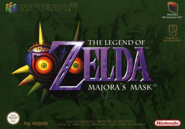 Jeu legend of zelda, the: majora's mask