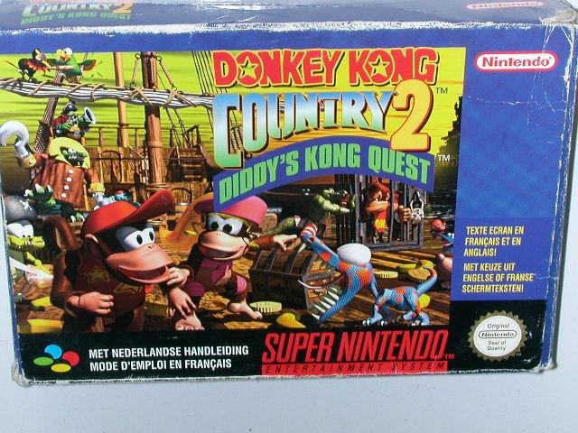 Jeu donkey kong country 2: diddy kong's quest