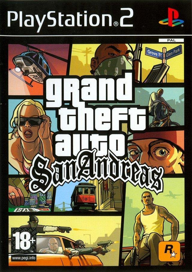 Jeu grand theft auto: san andreas
