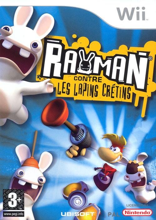 Jeu rayman contre les lapins cretins