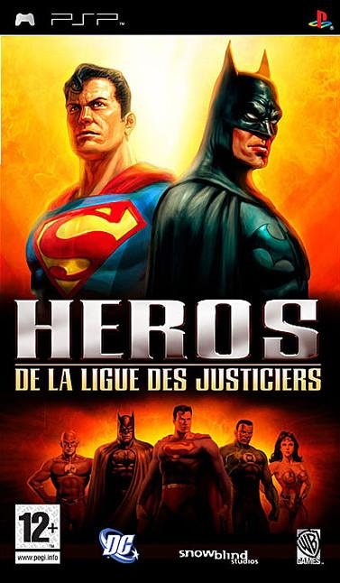 Jeu heros de la ligue des justiciers