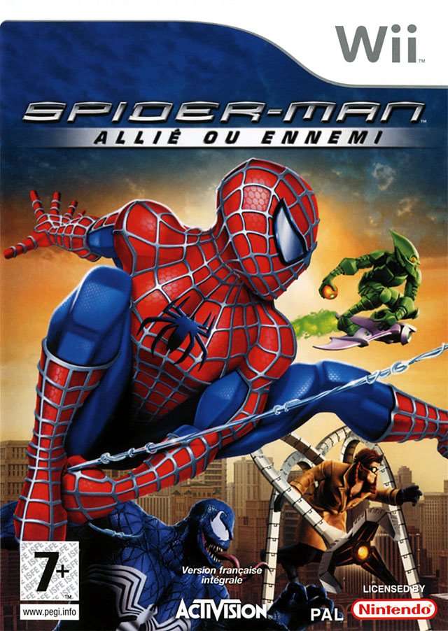 Jeu spider-man: allie ou ennemi