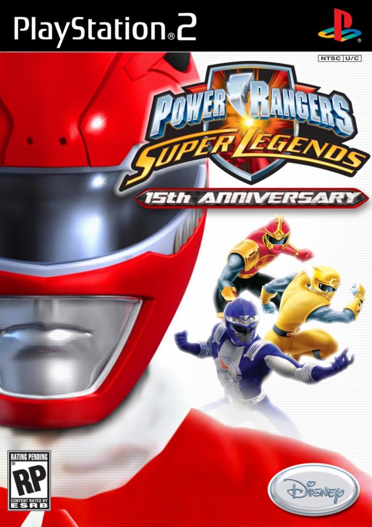 Jeu power rangers: super legends