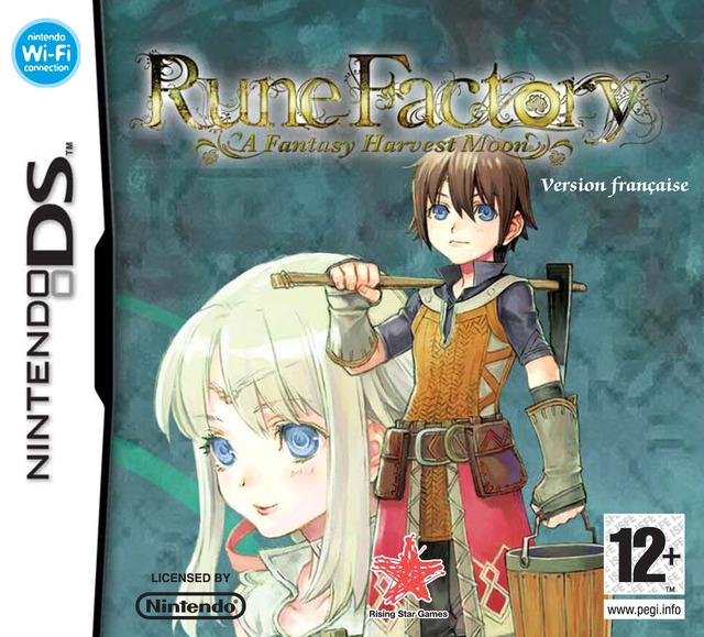 Jeu rune factory : a fantasy harvest moon