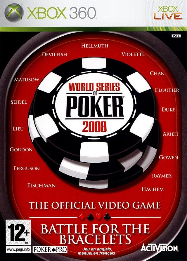 Jeu world series of poker 2008