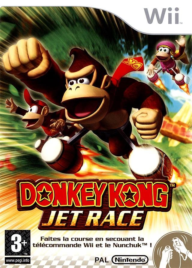 Jeu donkey kong jet race