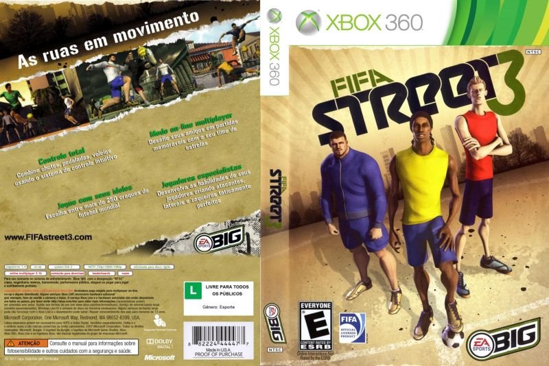 Jeu fifa street 3
