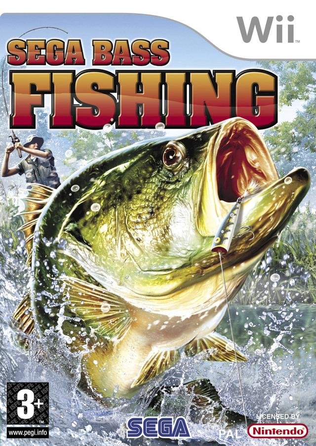 Jeu sega bass fishing