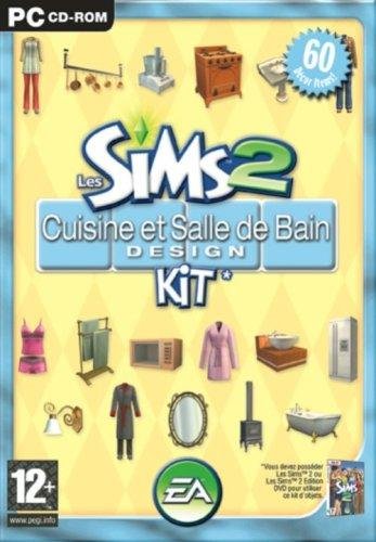 Jeu les sims 2 kit : cuisine et salle de bain design