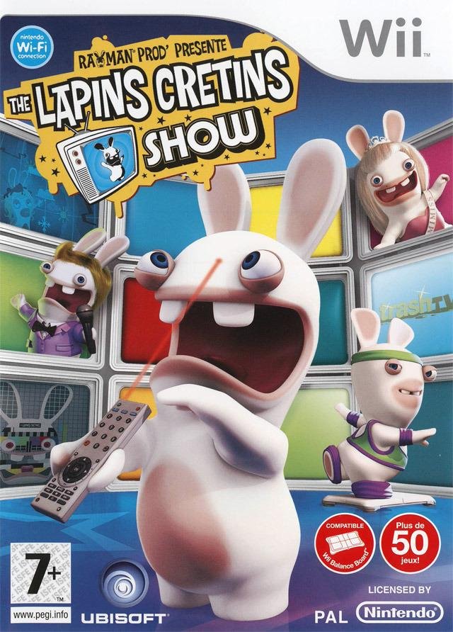 Jeu rayman prod' presente : the lapins cretins show
