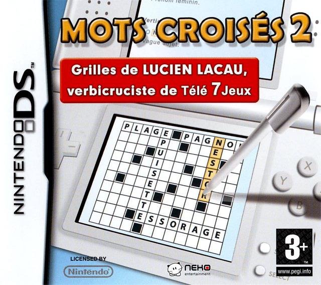 Jeu mots croises 2 - grille de lucien lacau