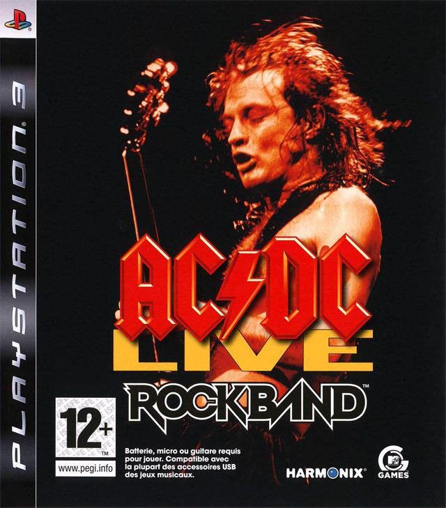 Jeu ac/dc live : rock band track pack