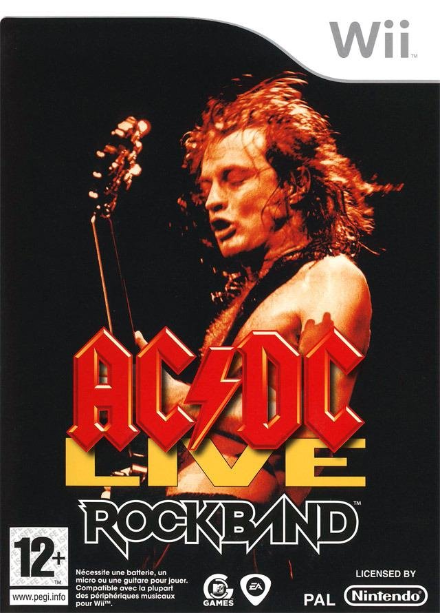 Jeu ac/dc live : rock band track pack