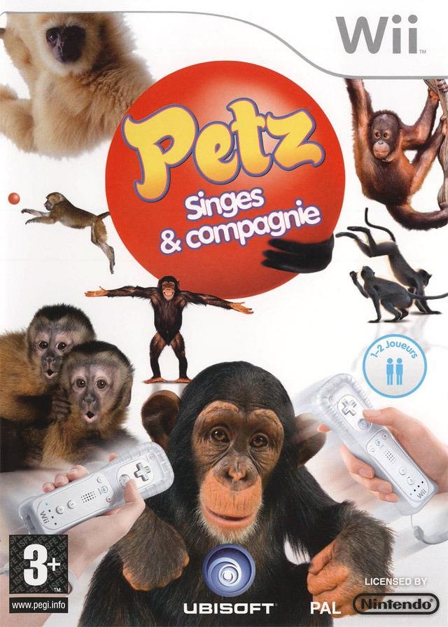Jeu petz : singes & compagnie