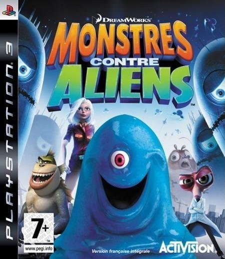 Jeu monstres contre aliens