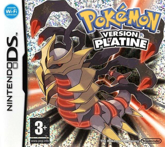 Jeu pokemon version platine