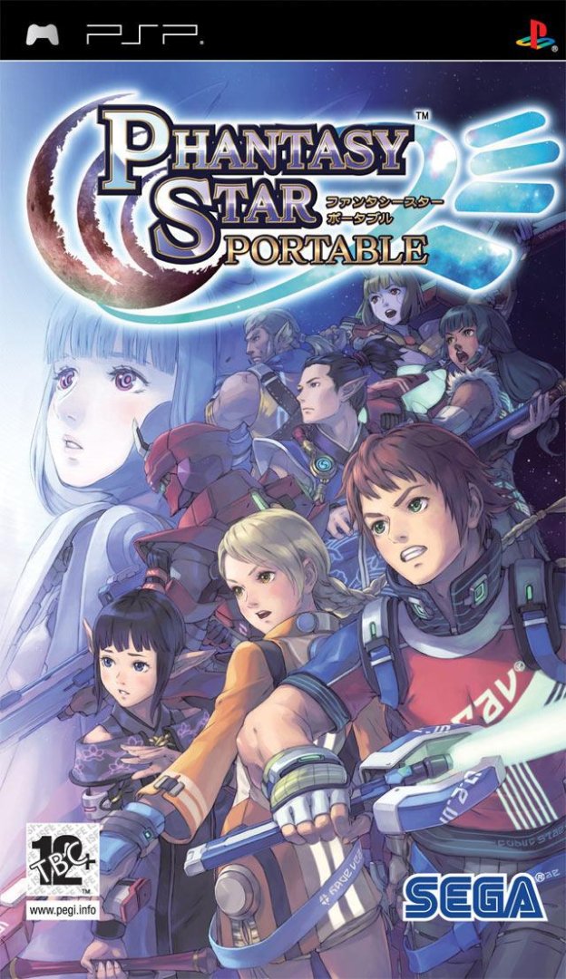 Jeu phantasy star portable