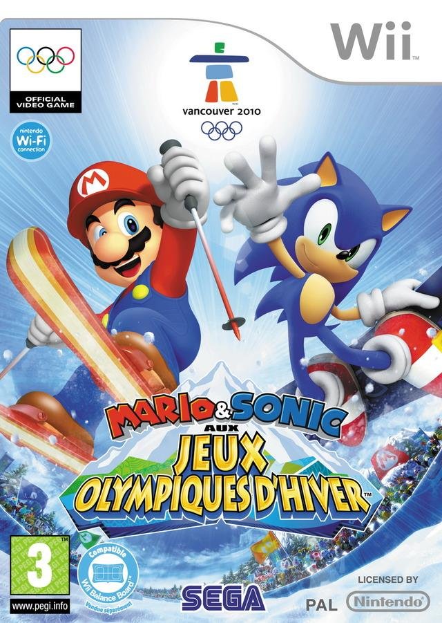 Mario & sonic aux jeux olympiques d'hiver