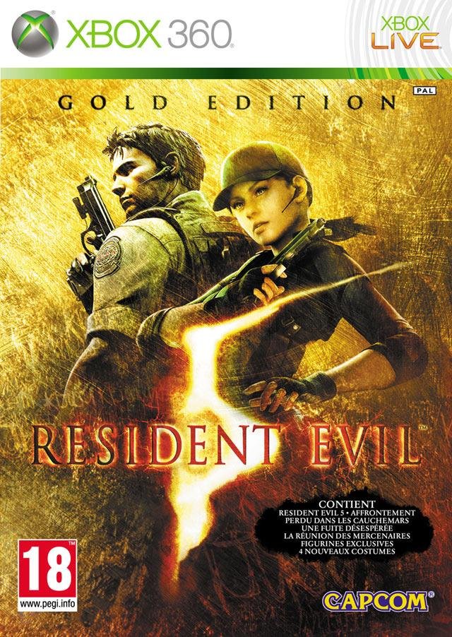 Jeu resident evil 5 : gold edition