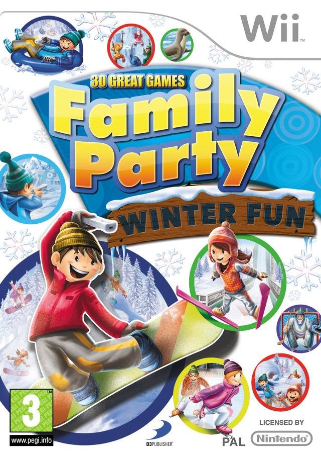 Jeu family party : 30 great games winter fun