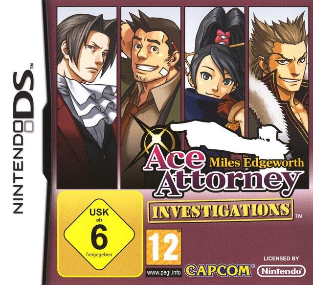 Jeu ace attorney investigations : miles edgeworth