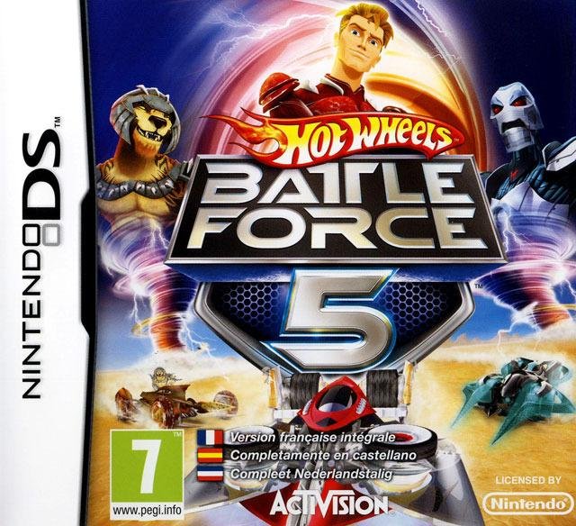 Jeu hot wheels : battle force 5