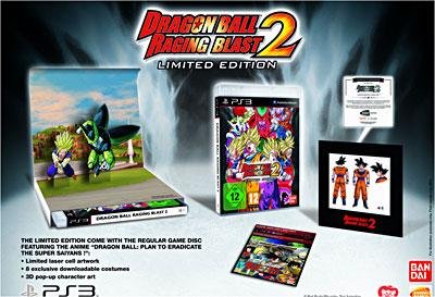 Jeu dragon ball raging blast 2 edition limitee