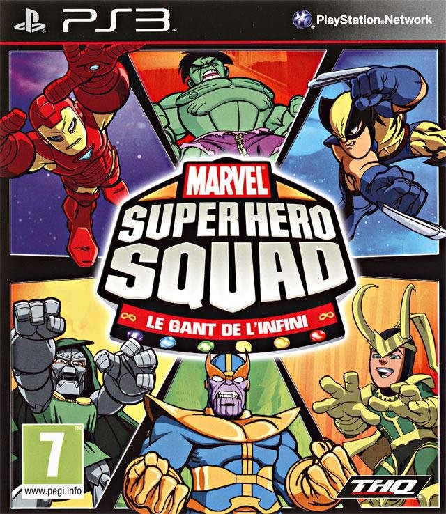Jeu marvel super hero squad : le gant de l'infini