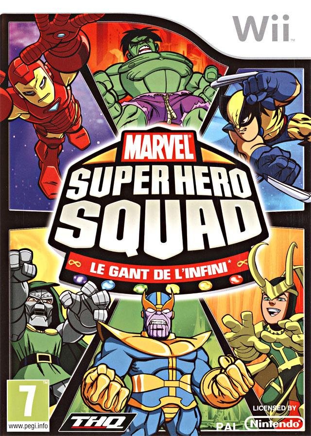 Jeu marvel super hero squad : le gant de l'infini