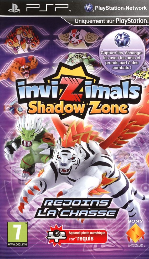 Jeu invizimals : shadow zone