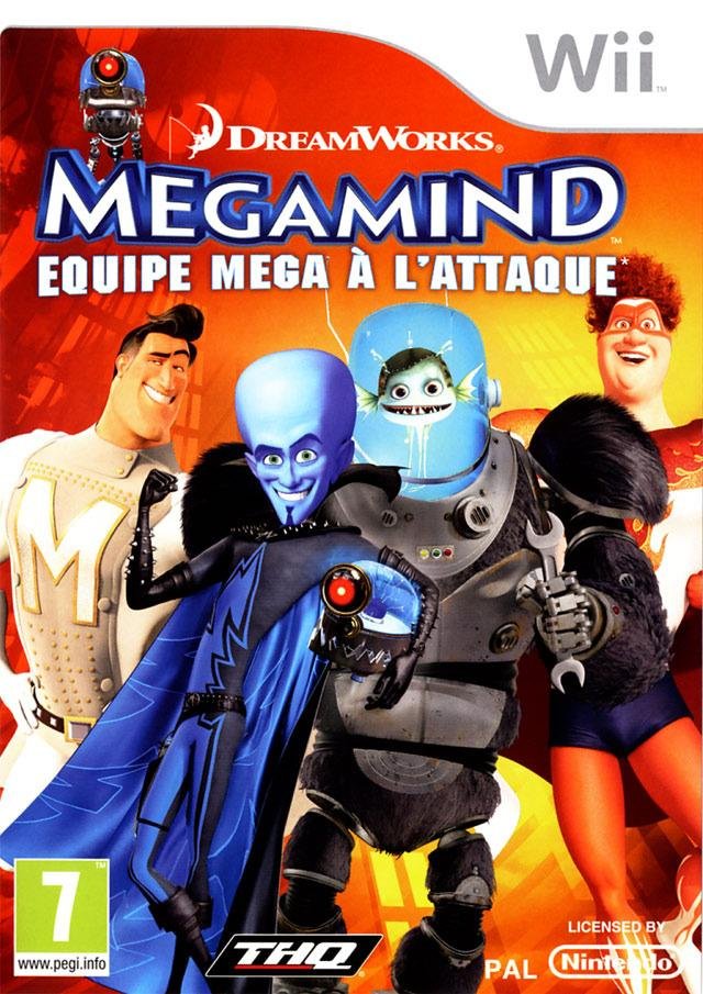 Jeu megamind : equipe mega a l'attaque