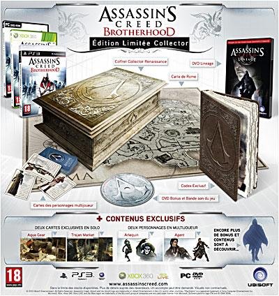 Jeu assassin's creed : brotherhood codex edition