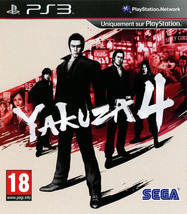 Jeu yakuza 4