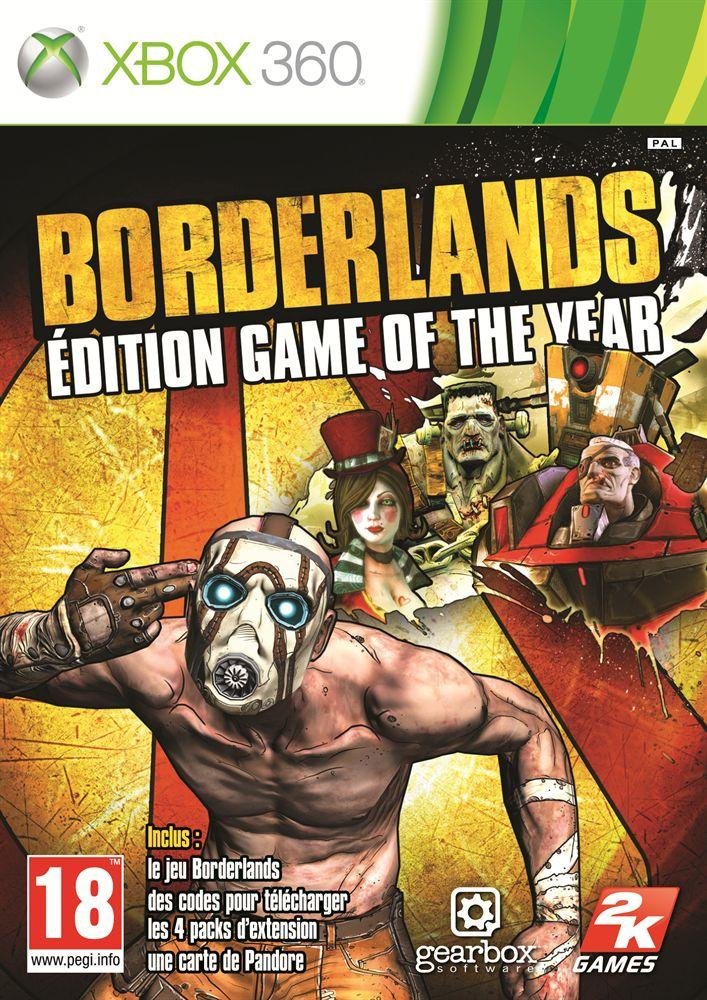 Jeu borderlands game of the year edition