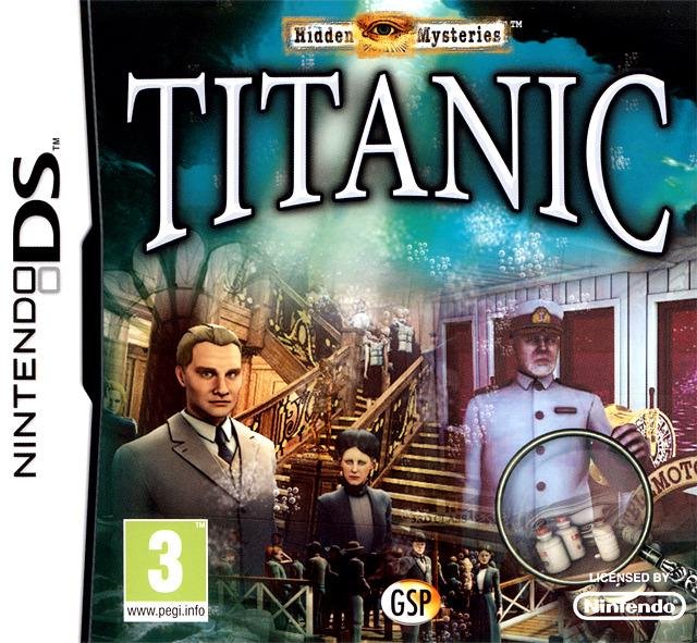 Jeu hidden mysteries : titanic